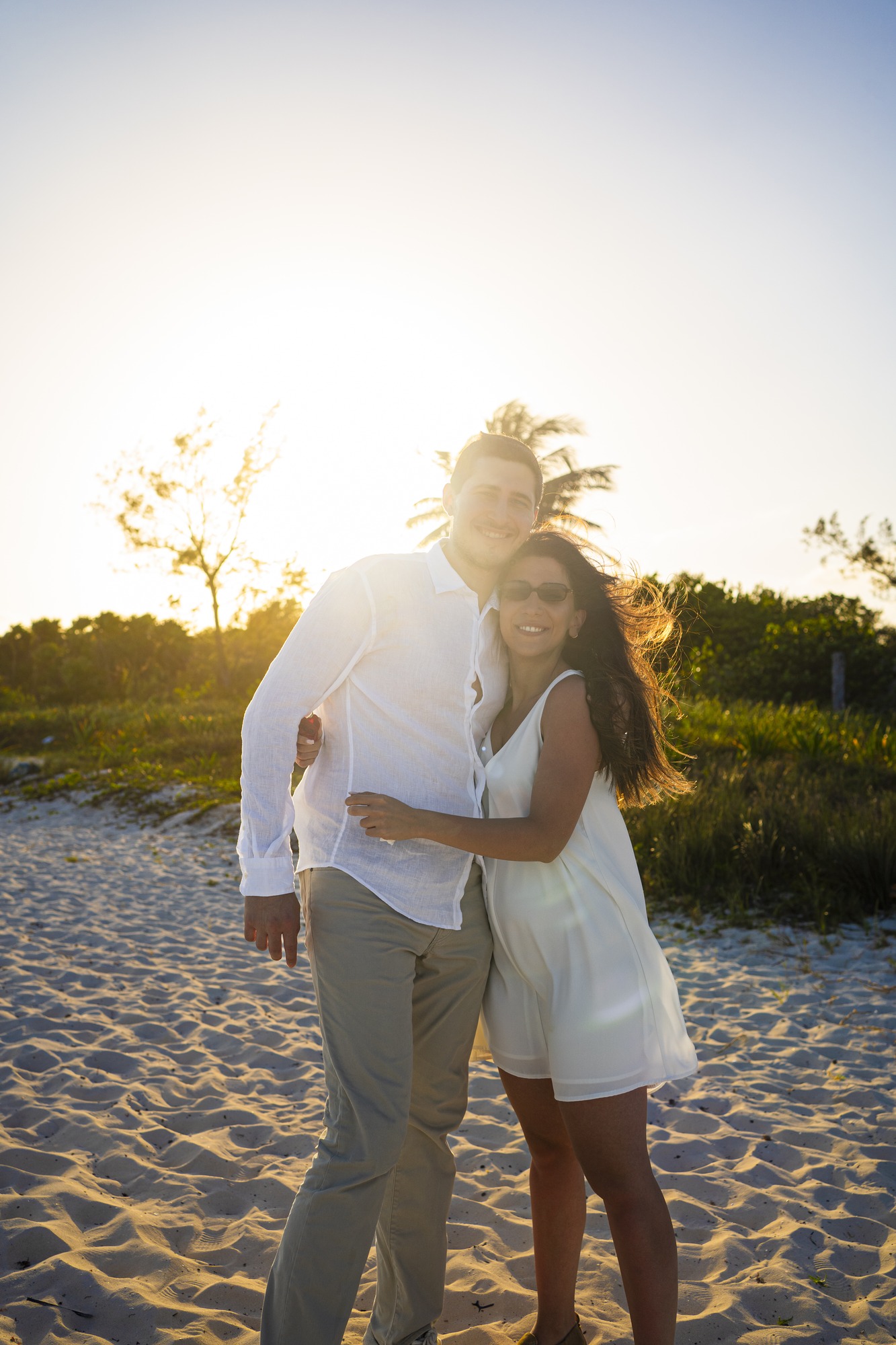 Love-story session, Riviera Maya