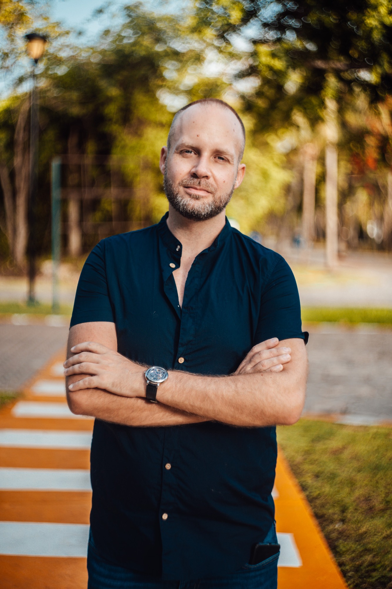 Personal-branding portrait, Riviera Maya