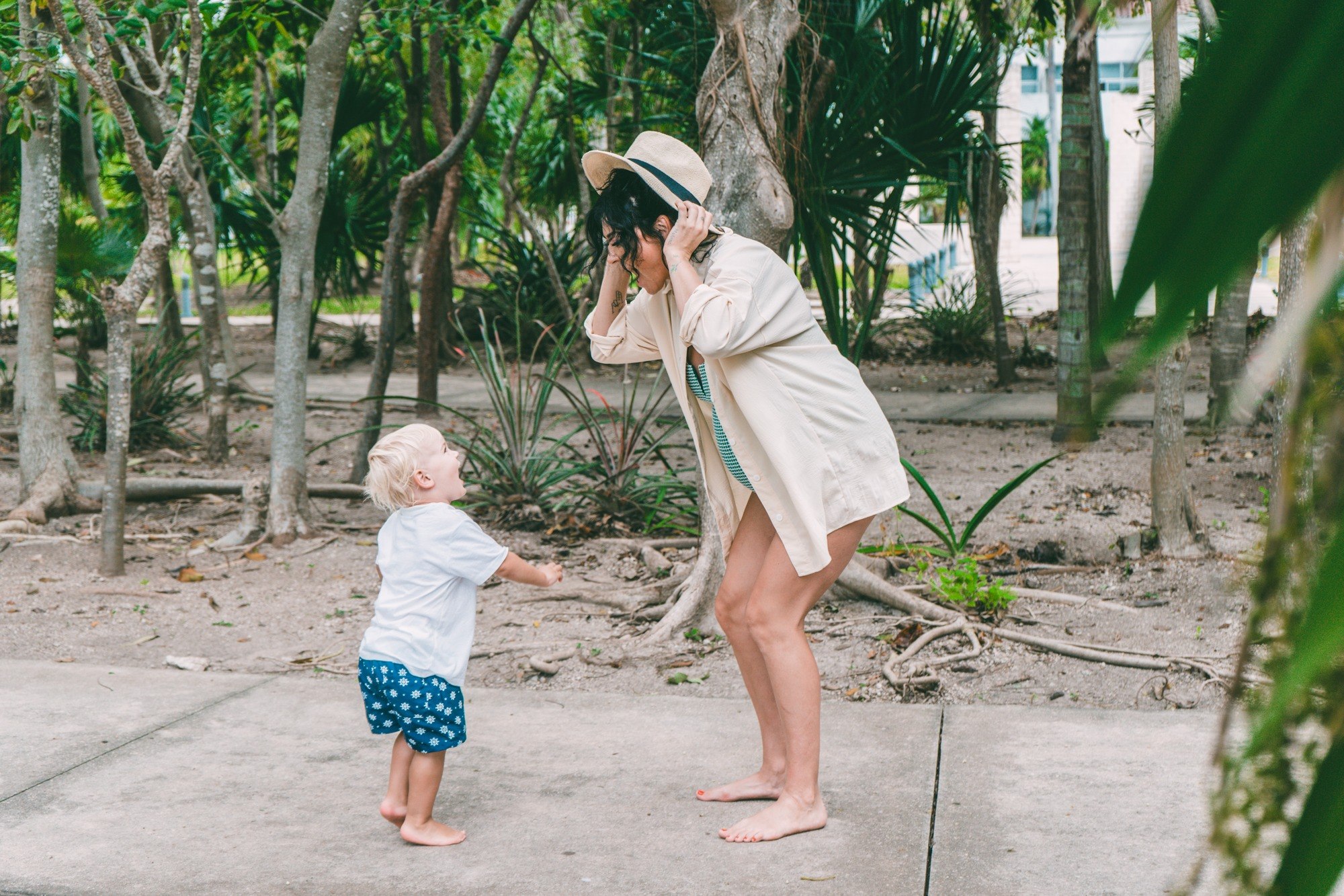 Maternity portrait, Riviera Maya